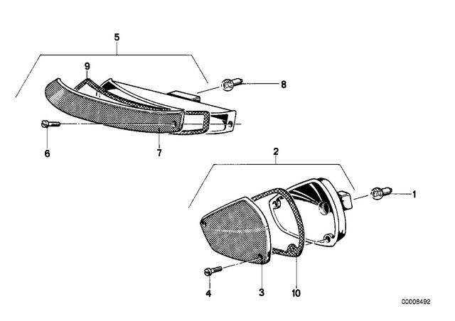 63131243228 - : Right Turn Indicator for BMW-Motorrad Image