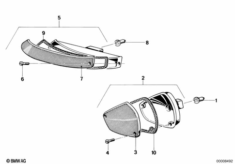 Turn Signals, Front for 1989 BMW-Motorrad R 100 RT #0