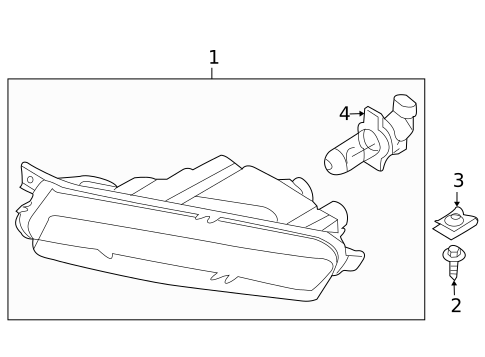 Bulbs - Chassis for 2011 BMW 128i #3
