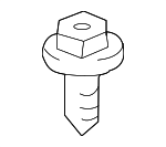 9015950388 - Body: Grille Screw for Scion: iM, xB | Toyota: C-HR, Corolla, Corolla iM, Land Cruiser, Matrix, RAV4 Image