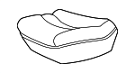 ZQ571D5AA - Body: Seat Cushion for Chrysler: Town &amp; Country | Dodge: Caravan, Grand Caravan Image