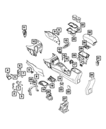 6YH24HL1AA - : Gearshift Lever Boot for Mopar Image