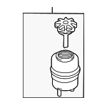 QFX000071 - : Power Steering Reservoir for Land Rover: Range Rover Image