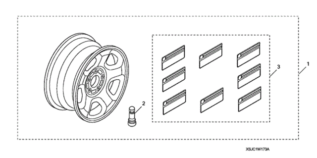 Towing Spare Rim for 2013 Honda Ridgeline #0