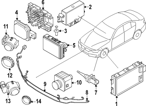 Electrical Components for 2025 BMW 228 xDrive Gran Coupe #0