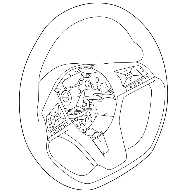 48430-9HB1A - Steering Wheel 2021-2022 Nissan Altima | Official