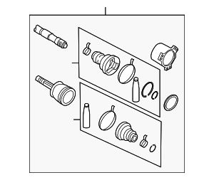 39601EG800 - : Axle Assembly for INFINITI: M45 Image