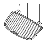 871101E221 - Body: Back Glass for Hyundai: Accent Image