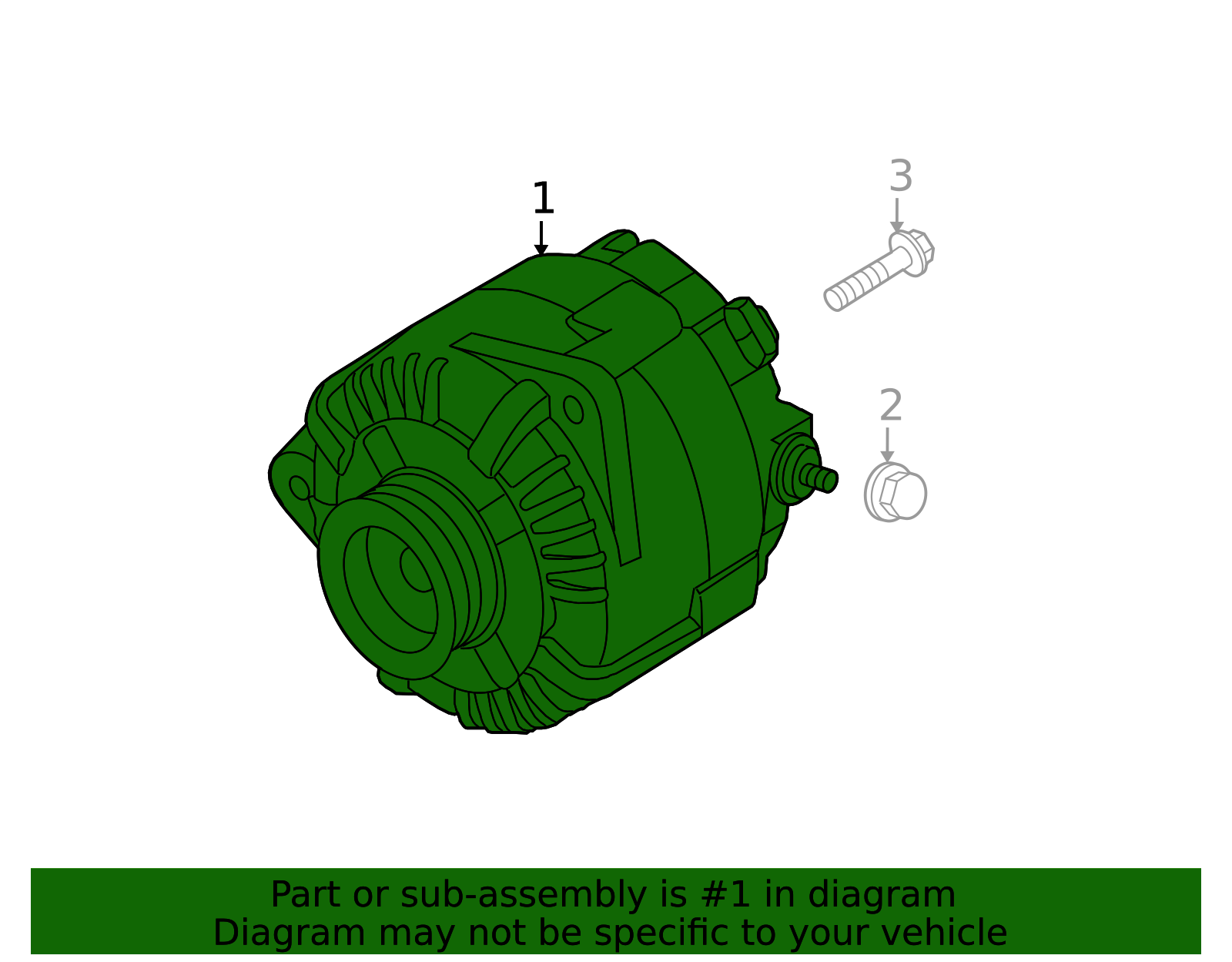 じん 2006-2021 Nissan Alternator 23100-ZH00D | TascaParts.com