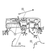 68028504AC - Electrical: Instrument Panel Wiring for Mopar Image