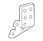 XW4Z9C736AB - Electrical: Cruise Servo Bracket for FORD Image