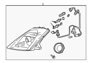 26060CD026 - : Headlamp Assembly for Nissan: 350Z Image