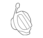 31010R5000 - Fuel System: Filler Cap for Kia: Carnival, K4, K5, Niro, Sorento, Sportage Image