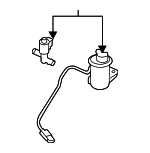 31450R0500 - : Vapor Filter for Kia: Carnival Image