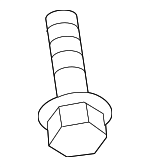 564153W000 - Steering: Lower Shaft Upper Bolt for Hyundai Image