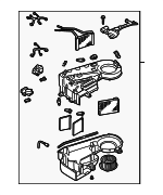 LC736187XD - : AC &amp; Heater Assembly for Mazda: MPV Image