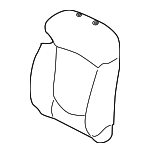 883701M040AF1 - Body: Seat Back Cover for Kia: Forte Image