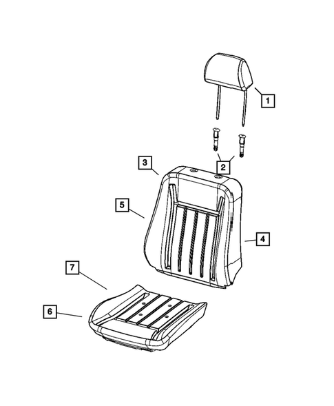 Front Seats - First Row for 2011 Dodge Charger #4
