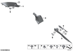 51438096862 - Vehicle Trim: Right Column A Cover for BMW Image