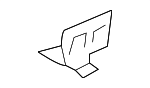 LR120560 - Body: Instrument Cluster Housing Cover Bracket for Land-Rover Image image