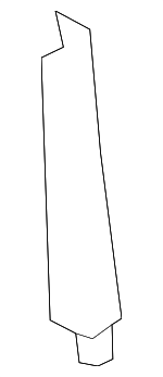 G66991PCMA - Body: Upper Reinforced for Nissan: NV1500, NV2500, NV3500 Image