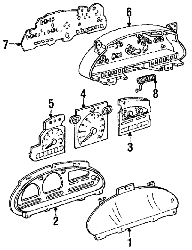 F3XY10887A - Body: Lens for Ford Image