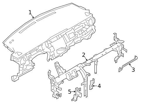 Instrument Panel for 2025 Nissan Kicks Play #0