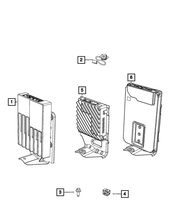 68661950AA - Electrical: Amplifier for Mopar Image