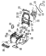 68050467AA - Interior Trim: Seat Screw for Mopar Image