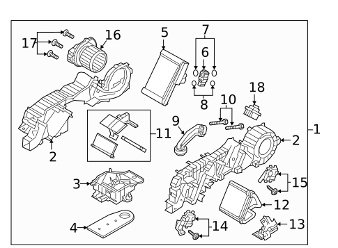 Auxiliary Heater & AC for 2018 Mazda CX-9 #0