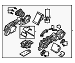TK486187XC - : AC &amp; Heater Assembly for Mazda Image