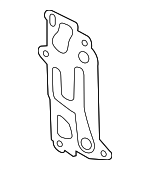 9P1301131 - Cooling System: Auxiliary Cooler Gasket for Porsche: 911 Image