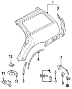 51410AA520 - : Quarter Panel for Subaru Image