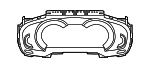 62105B4A589 - Body: Cluster for BMW: 230i, 230i xDrive, 330e, 330e xDrive, 430i, 430i Gran Coupe, 430i xDrive, 430i xDrive Gran Coupe, 530e, 530e xDrive, 530i, 530i xDrive, 540i, 540i xDrive, 840i, 840i Gran Coupe, 840i xDrive, 840i xDrive Gran Coupe, M2, M240i, M240i xDrive, M3, M4, M440i, M440i Gran Coupe, M440i xDrive, M440i xDrive Gran Coupe, M5, M550i xDrive, M8, M8 Gran Coupe, M850i xDrive, M850i xDrive Gran Coupe, X3, X4, X5, X6, X7 Image
