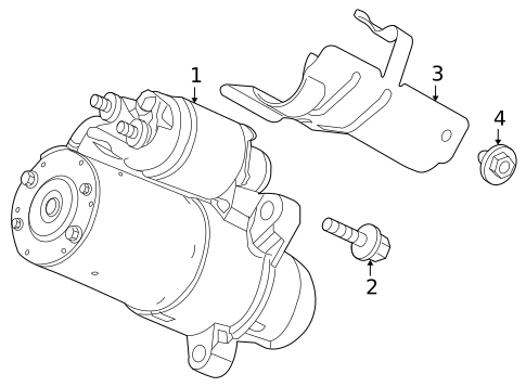 Starter for 2012 GMC Terrain #0
