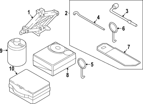 Jack & Components for 2024 Kia Sportage #0