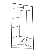 1FD791PAAD - Body: Radio Speaker Bracket for Dodge: Dakota Image