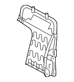 71630AE010 - Body: Seat Back Frame for Toyota: Sienna Image
