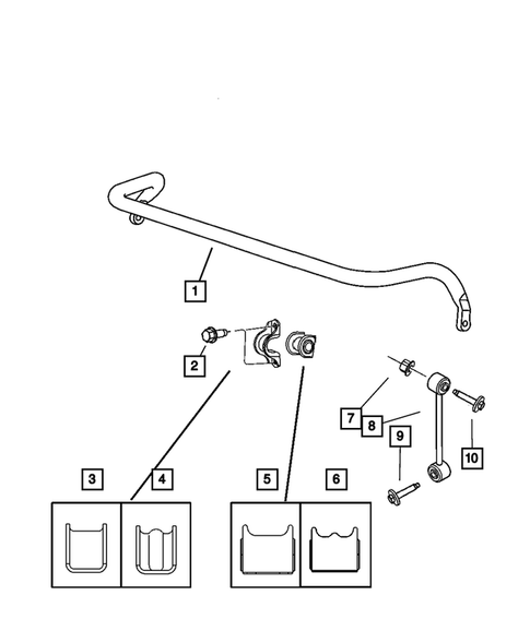 Front Suspension for 2006 Jeep Commander #1