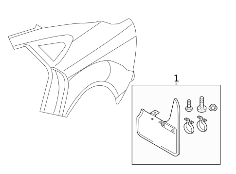 Exterior Trim - Quarter Panel for 2017 Audi RS7 #0