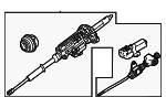 2974604000 - Steering: Column Assembly for Mercedes-Benz Image