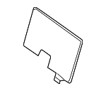 88649ZP40A - Body: Rear Panel for Nissan Image