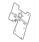 88648ZS40A - Body: Seat Back Panel for Nissan Image