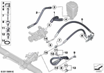32416854897 - Steering: Suction Pipe for BMW Image