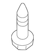 9CS600520 - Body: Bumper Cover Screw for Mazda: 323, Miata, MPV, Protege, Protege5 Image
