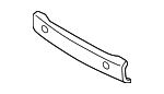 BN5V50111 - Body: Bumper Impact Absorber for Mazda Image