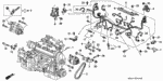 32752P01000 - Engine: STAY B, ENGINE WIRE HARNESS for Honda Image