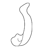 13711707044 - : Air Cleaner Assembly Clip for BMW: 318i, 318is, 318ti, 323Ci, 323i, 325Ci, 325i, 325xi, 328Ci, 328i, 330Ci, 330i, 330xi, 525i, 528i, 530i, 540i, 745i, 745Li, M5, X3, X5, Z4 Image