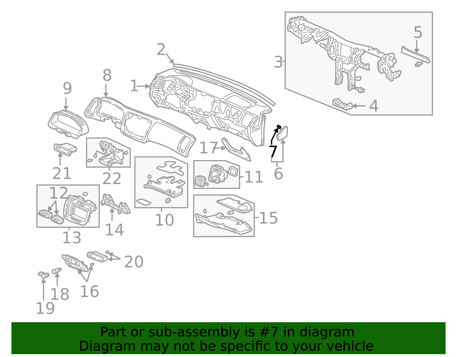 ホンダS800Mタイプ用部品 1999-2022 Honda Instrument Panel Trim Panel Clip 90666-S84-A01