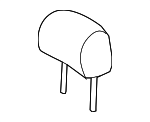 719100C080B0 - Body: Headrest for Toyota Image